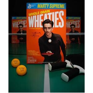 Wheaties Marty Supreme Cereal Box Limited Edition New Sealed